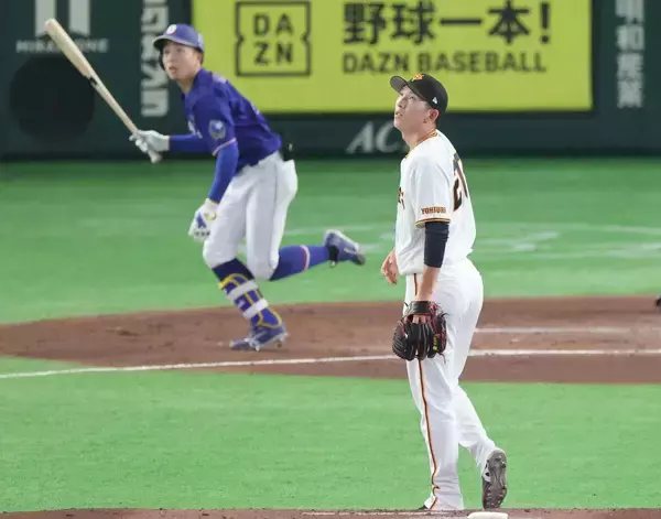 【巨人】１軍復帰２登板目の戸郷翔征が４回に岡林勇希に先制の３ランを被弾