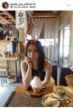 ２月に第１子出産の岡田結実、ノースリ姿の夏の思い出！「似合うね」「いつも素敵で美しい」セルフショットを一挙公開