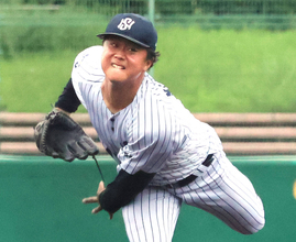 日本新薬の新人左腕・宮田率生が“日にちまたぎ”の連投で好投　雨天継続試合で勝利
