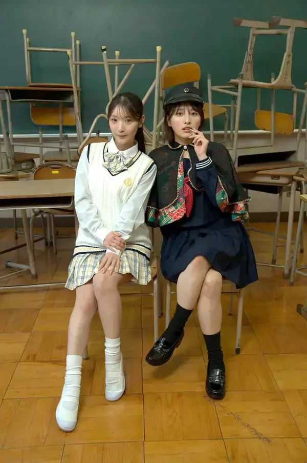 大和田南那×藤園麗　元ＡＫＢ４８の２人がドラマ「徒然なるままで、短歌部。」でダブル主演