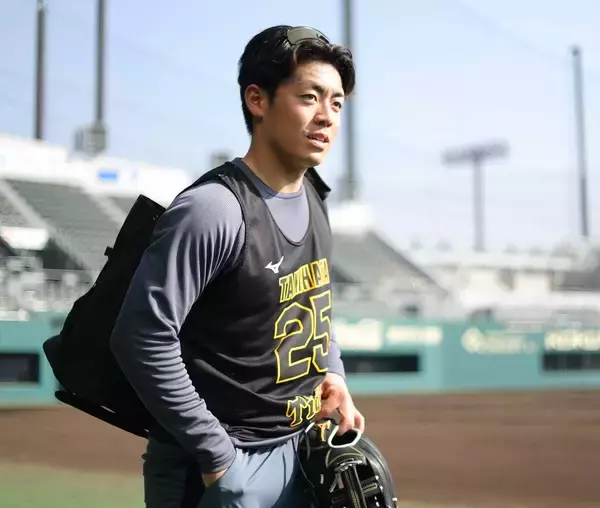 【阪神】宜野座組のドラフト２位・谷端将伍、森下翔太に“弟子入り”志願「楽しみ」「間近で見られる」