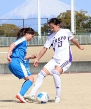 Ｕ―１６静岡県選抜女子は東京都選抜とドローも先制弾の花沢麻里衣「うまく連動して攻められた」…ヤングサッカーフェスティバル