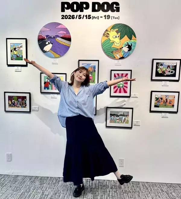 フリーアナ・北村まあさが“ポップアーティスト”の顔も　初の絵画個展成功に「ロケットスタートが切れた」