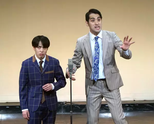 身長２６センチ差の凸凹コンビ・さすらいラビーが初単独ライブ　チケット完売で２５０人のファン沸かせる