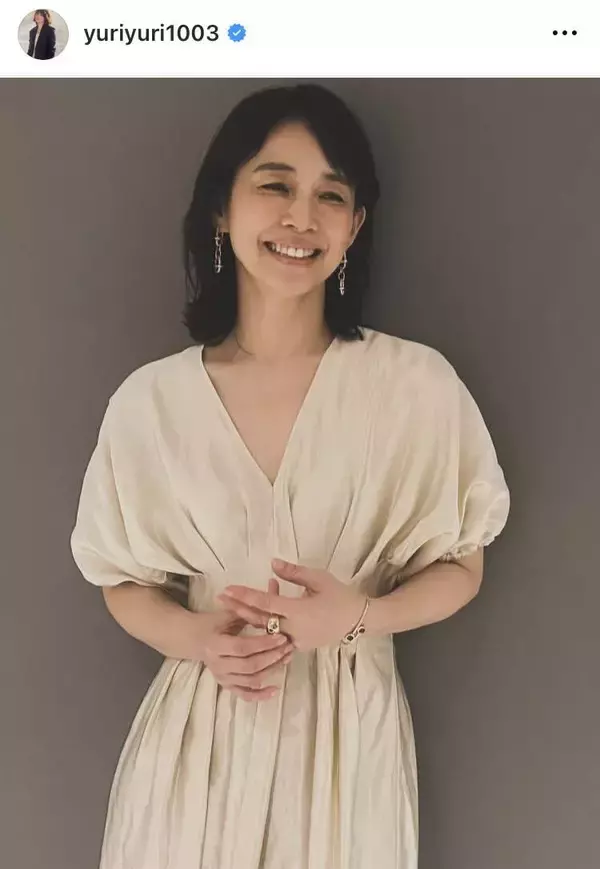 「ひさしぶりのお姿」５６歳・人気女優の近影が話題「痩せました？」「相変わらずお美しい」石田ゆり子