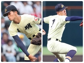 【甲子園】英明・松本倫史朗＆冨岡琥希「甲子園でも通用する」同じ中学で別の道を進んだ両輪のリレーで夏も最高成績
