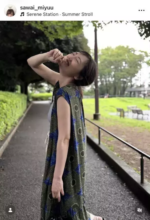 人気芸人との離婚発表の沢井美優「我が子にもまねっこされてます」“癖”告白に「癒し」「尊い」