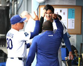 ロバーツ監督「１００％ではない」それでも揺るがない大谷翔平への信頼「始まれば、集中力が一段と高まることは分かっている」…難敵ブレーブスとのＰＳ初陣へ