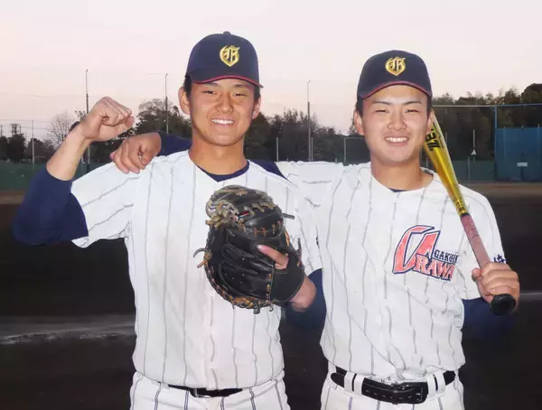 巨人ドラ６藤井健翔に続け！浦学・鈴木謙心＆内藤蒼の強打者コンビに無限の可能性！