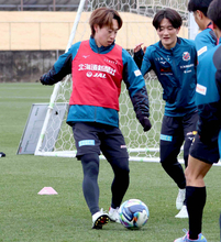 Ｊ２札幌ＦＷ白井陽斗が“当確“の右サイドで勝負　８日の開幕・いわき戦から「結果出す」熊本・大津町キャンプから