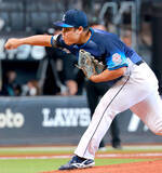 「【西武】平良海馬が開幕２７イニング目で初自責点　レイエスに右前適時打浴びる」の画像1