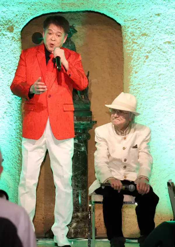 還暦歌手デビュー滝あつし「涙が出ました」デビュー曲発表パーティーでレコーディング振り返る　浜村淳が"名付け親"