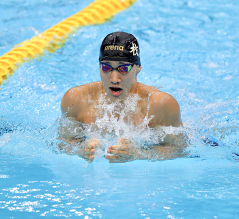 【競泳】１７歳の大橋信　２００メートル平泳ぎで連覇　国際大会見据えレースプラン変更も「向いていないかな」と苦笑い