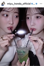 本田望結＆紗来、ドレスアップの顔寄せショットにファンメロメロ「なんでこんなに尊いの…」「色っぽすぎ」「まさに美人姉妹」