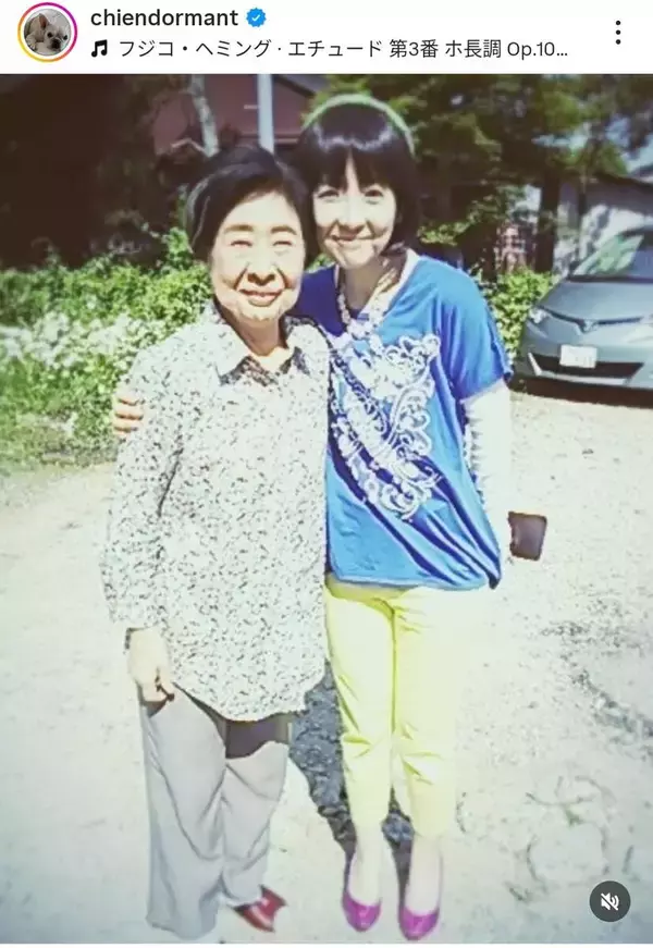 藤田朋子　中村玉緒さんを追悼「勝さんやがんちゃんのところへ」悲しみを吐露「心の中はずっと土砂降り」