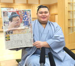 横綱・大の里が涙の６度目Ｖから一夜明け会見「ＮＨＫ生出演終わって風呂入って寝た」