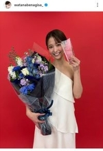 元フジアナ渡邊渚さんが「嬉しいお知らせ」純白ドレス姿…「私の人生の中で、大切な宝物の時間ができました」