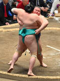 「義ノ富士が３勝目　２日連続金星後に同居する十両・尊富士から受けた祝福とは「暗闇の中で…」」の画像1