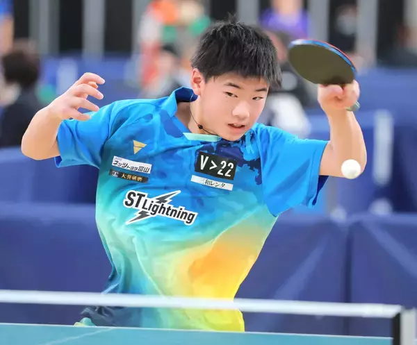 【卓球全日本】最年少　小６で一般、ジュニアＷ出場の柴田優星　初戦敗退も「マネできることいっぱいあった」
