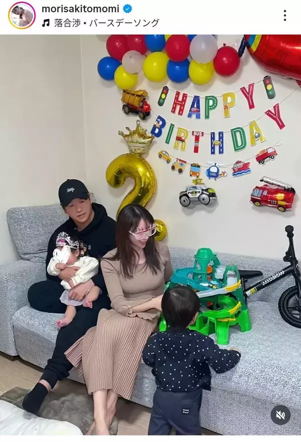 年下夫はオリックス移籍の平沼翔太…「幸せいっぱい」家族ショット！２児のママになった森咲智美が美しい