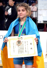 【白鵬杯】女子・小６の部の３位はウクライナから参加　同郷の大関・安青錦は「みんなが大好き。素晴らしい選手」