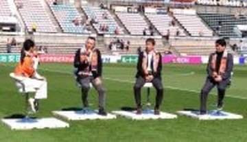 【Ｊ１清水】初代メンバー「三羽がらす」長谷川健太さん、堀池巧さん　大榎克己さんがアイスタでトークショー「ゼロからのスタートだった」