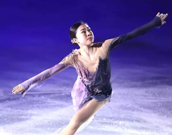 「【フィギュア】千葉百音が「蝶々夫人」を優雅に　五輪初出場、世界選手権銀メダルの舞をファンに披露…スターズ・オン・アイス」の画像