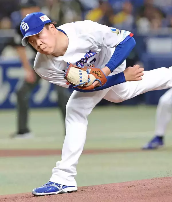 【中日】痛恨…柳裕也が"ウイング１号"被弾　阪神・森下に今季から新設ゾーンに飛び込む一発浴びる