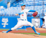 「【大学野球】青学大のドラ１候補・鈴木泰成が８回ゼロ封で通算１０勝目　ロッテ・榎アマスカウトディレクター「総合力が高い投手」」の画像1