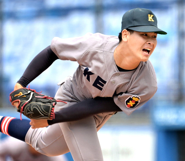 【大学選手権】慶大・渡辺和大が大会記録タイの８者連続奪三振…愛知学院大・筒井和也投手に並ぶ　４回まで無安打１０Ｋ