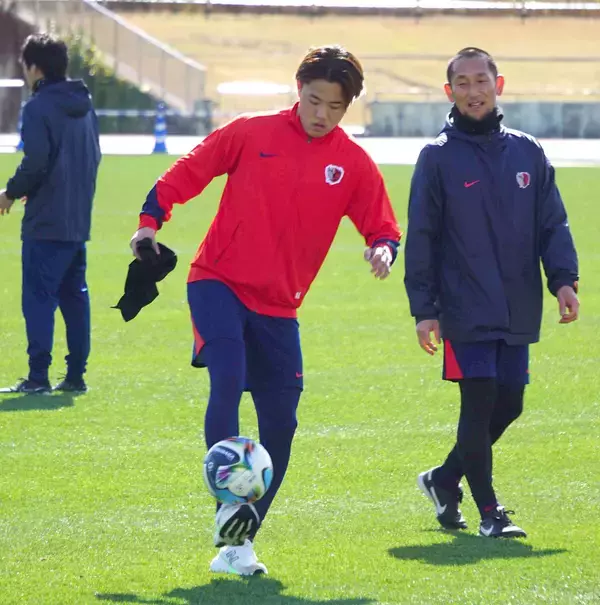 鹿島ＦＷチャヴリッチは部分合流、復帰近づく…全体練習後には松村優太、師岡柊生も別メニューで調整