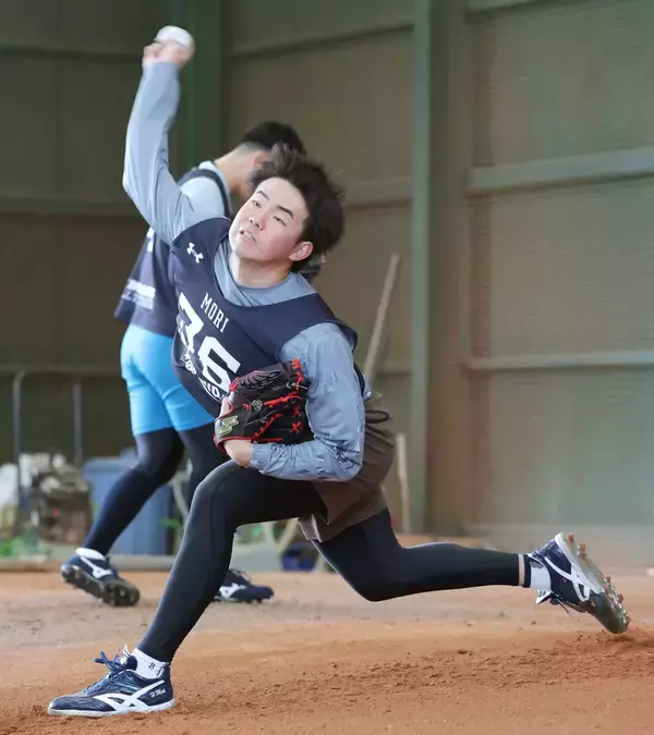 【オリックス】ドラフト２位・森陽樹、プロ生活のカギは「クイック克服」初のブルペン入りで「課題」を確認