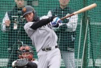 【巨人】育成・平山功太、長打含む３安打　２軍ライブＢＰで「右方向に強い打球が出てよかった」