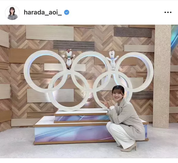 元櫻坂４６のフジ・原田葵アナ、ミラノ五輪を回顧「雪の世界で天使さま」「可愛さで金メダルを授与します」