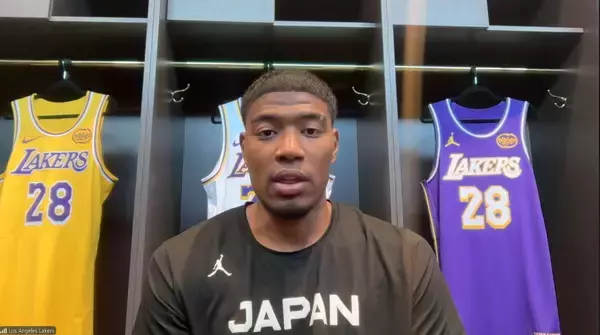 八村塁「ハイレベルなバスケを」　１８日開幕ＰＯへ意気込み　学校を休んで見ていた舞台で初優勝目指す