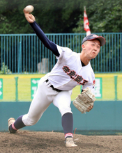 【高校野球】奈良商工が２ランスクイズで決勝点　最速１４３キロ右腕の萩原泰誠が完投、２年連続初戦敗退の悔しさ晴らす…奈良大会