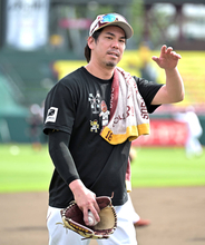 【楽天】２連勝中の前田健太が１５日に先発「抑えられるように」ＰＬ学園後輩との対戦心待ち…白星挙げればＮＰＢ通算１００勝目