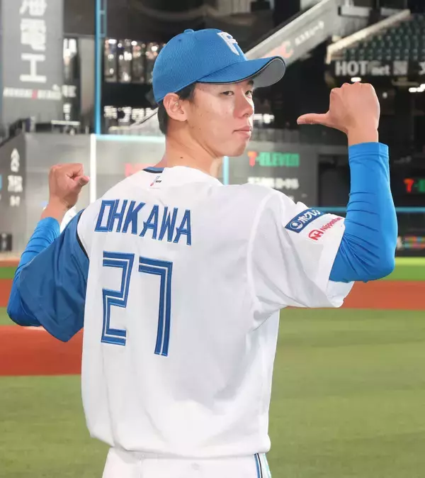 【日本ハム】ドラ１位・大川慈英が新愛称募集…これまでは「ジェイ」だったが既に野村佑希が…「相談しないと」