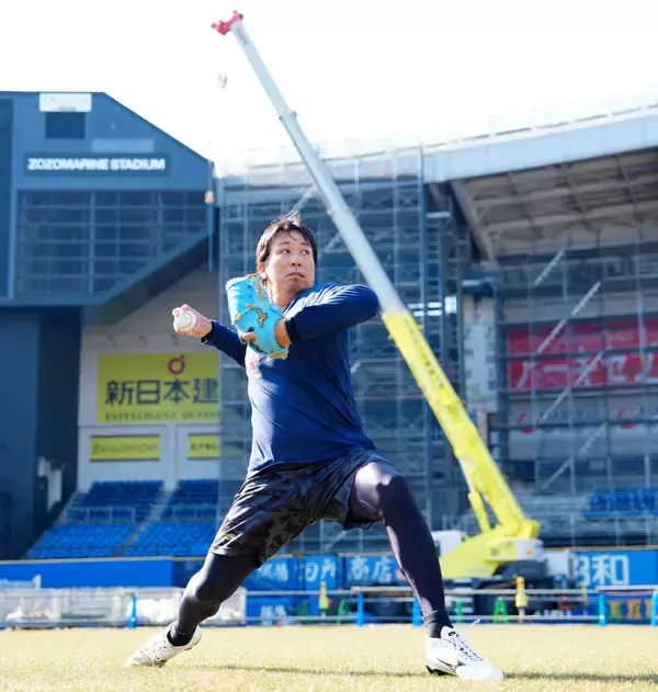 【ロッテ】益田、残り『２』に迫った通算２５０セーブは「早く達成して、ひっそりと練習したい」　自主トレ公開