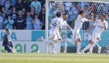 Ｊ２磐田がＪ３勢にまさかの２連敗　前半５分に先制され後半立ち上がりにも痛恨失点　ＦＷ渡辺りょうのゴールで反撃も届かず