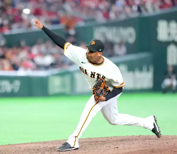 巨人・ルシアーノ、来日４年目初のセットアッパーで３人斬り　ブルペンでコンディション不良の大勢の代役でカバー　