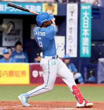 【日本ハム】カストロが先制の８号２ラン　２か月半ぶりの一発に「狙い球を絞ってバッターボックスに立ちました」