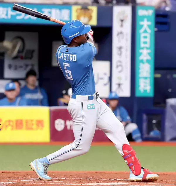 【日本ハム】カストロが先制の８号２ラン　２か月半ぶりの一発に「狙い球を絞ってバッターボックスに立ちました」