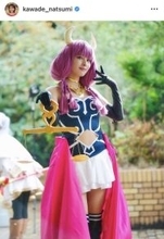 日テレ河出奈都美アナ、手作り小道具＆衣装で「葬送のフリーレン」コスプレ！「なっちゃん可愛いすぎる」と騒然