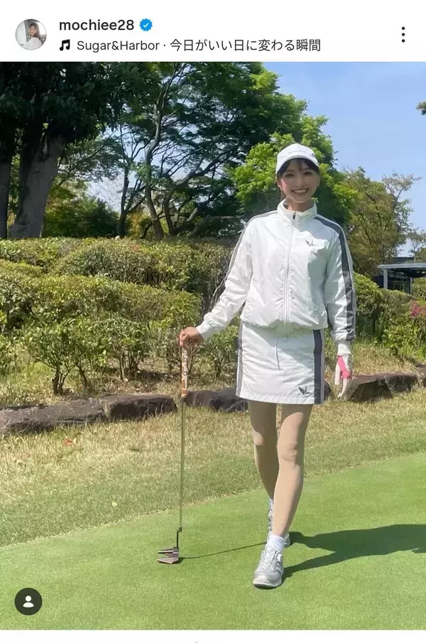 ５４歳フリーアナが「めっちゃくちゃ可愛い～」「女神様」「ナイス」「ラウンドしたい」望月理恵アナに絶賛