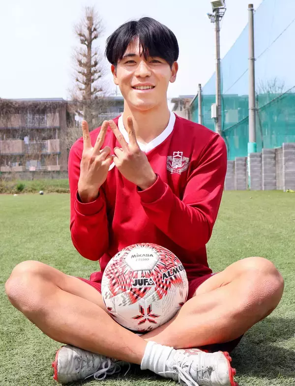 ＦＷ久米遥太「プロに行く、と決めていた」早大政経学部初Ｊリーガーへの道切り開く