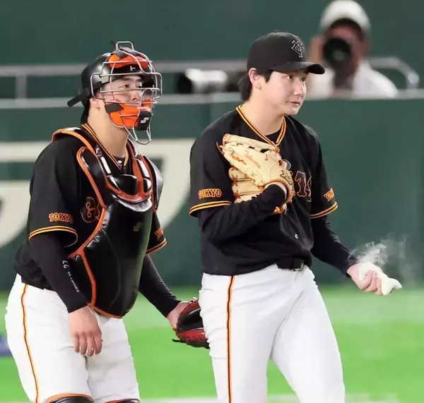 【巨人】竹丸和幸が７敗目　バッテリー組んだ岸田行倫「他のボールでもっと勝負できれば。僕も勇気を持って使っていきたい」