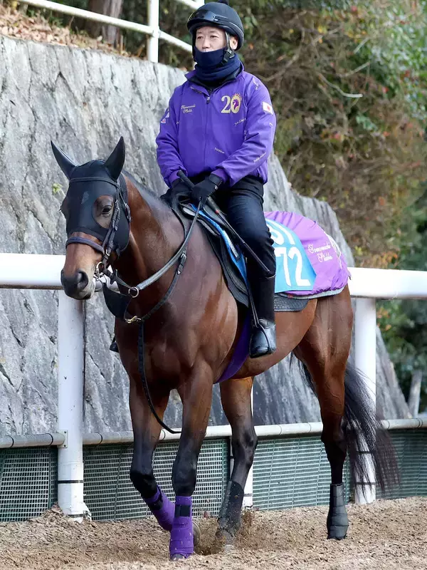 【シルクロードＳ】ロードフォアエース「素軽くなりました」　坂路を力強く駆け上がる　友道調教師手応え