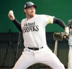 【ソフトバンク】ポスト有原がいた！　カーター・スチュワート「１５勝、１５０イニング」へ初ブルペン　２５年登板なしも「２年前のようなパフォーマンスを」