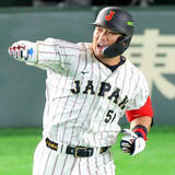 「鈴木誠也が念願のＷＢＣ初アーチ　初回に反撃の２ラン　大谷翔平に負けじと存在感　侍３人目の主要３大大会制覇」の画像1